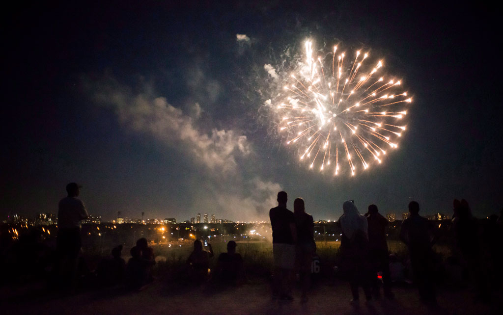 Where to see Fireworks in Toronto