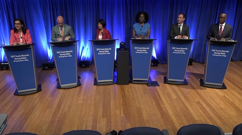 Mayoral Candidates Clash at Housing Debate: Affordable Units and Taxes in Focus